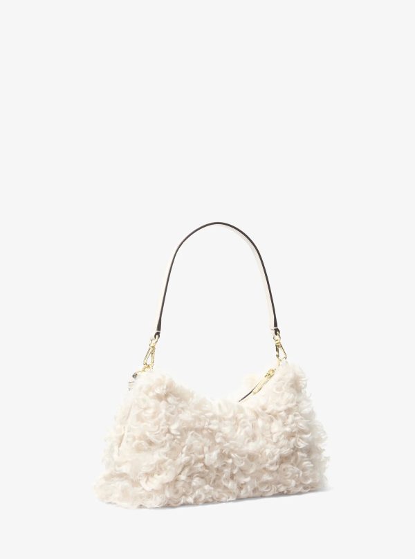 Michael Kors Sammy Small Faux Shearling Convertible Shoulder Bag - Preorder
