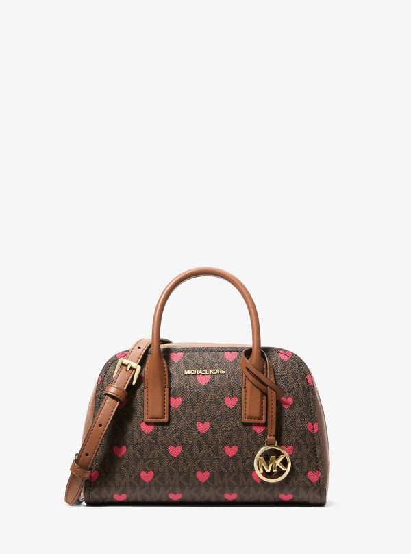 Michael Kors Ashton Small Printed Signature Logo Messenger Bag - Preorder