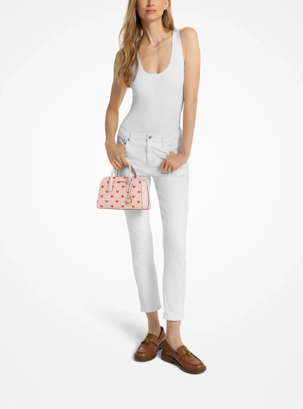 Michael Kors Ashton Small Printed Signature Logo Messenger Bag - Preorder