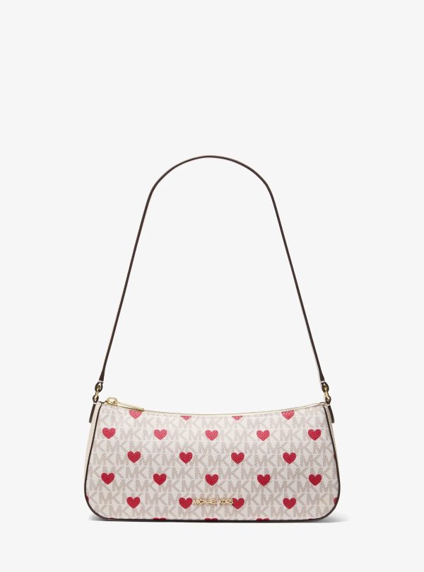 Michael Kors Sammy Small Printed Signature Logo Pochette - Preorder