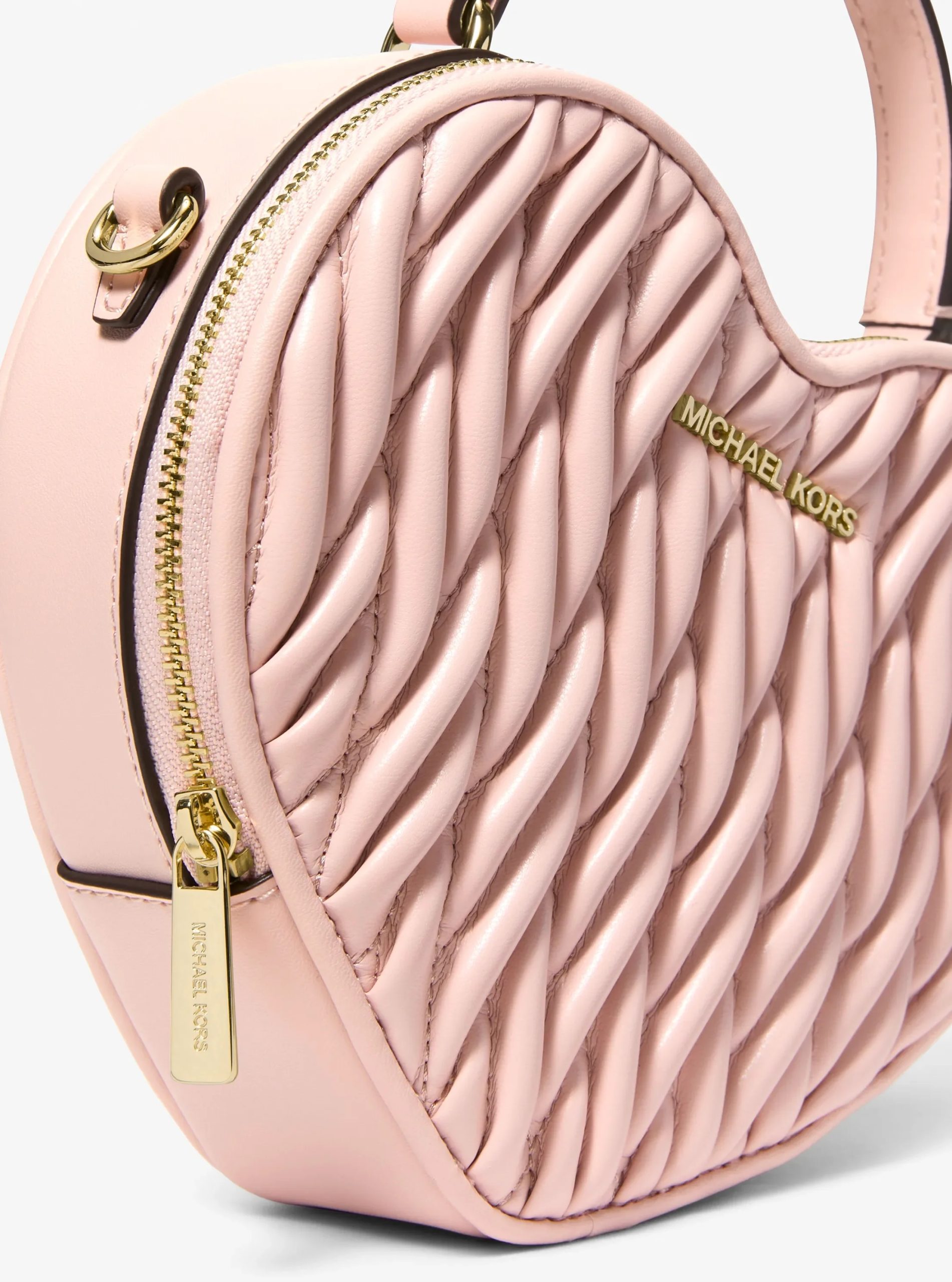 Michael Kors Jet Set Travel Small Matelassé Heart Crossbody Bag - Preorder