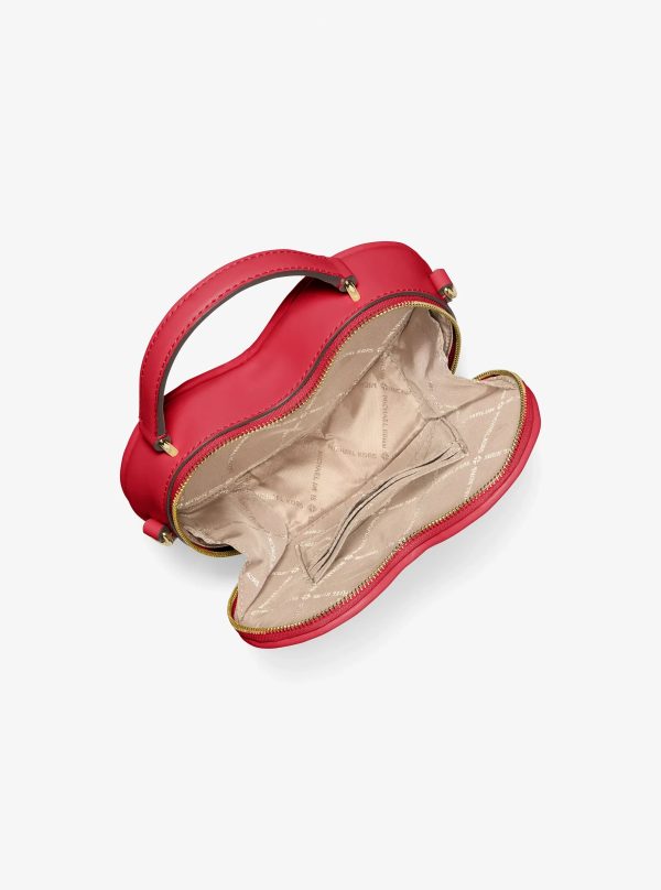 Michael Kors Jet Set Travel Small Matelassé Heart Crossbody Bag - Preorder