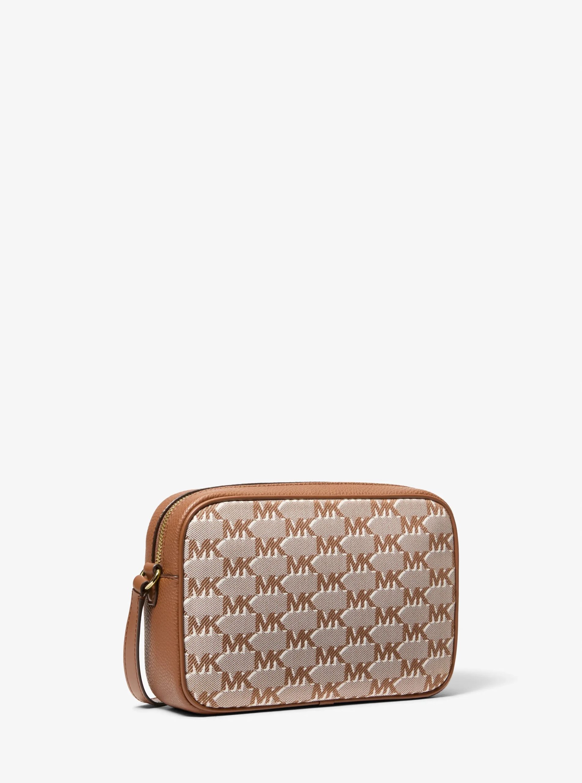 Michael Kors Jet Set Travel Large Logo Jacquard Camera Crossbody Bag - Preorder