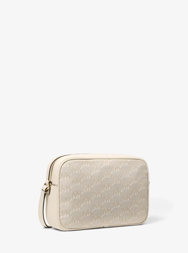 Michael Kors Jet Set Travel Large Logo Jacquard Camera Crossbody Bag - Preorder