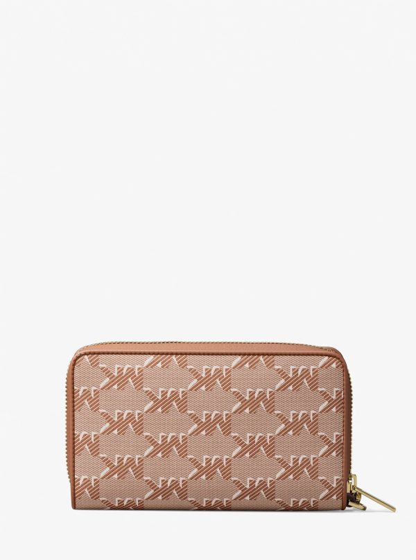 Michael Kors Jet Set Travel Large Logo Jacquard Smartphone Wallet - Preorder