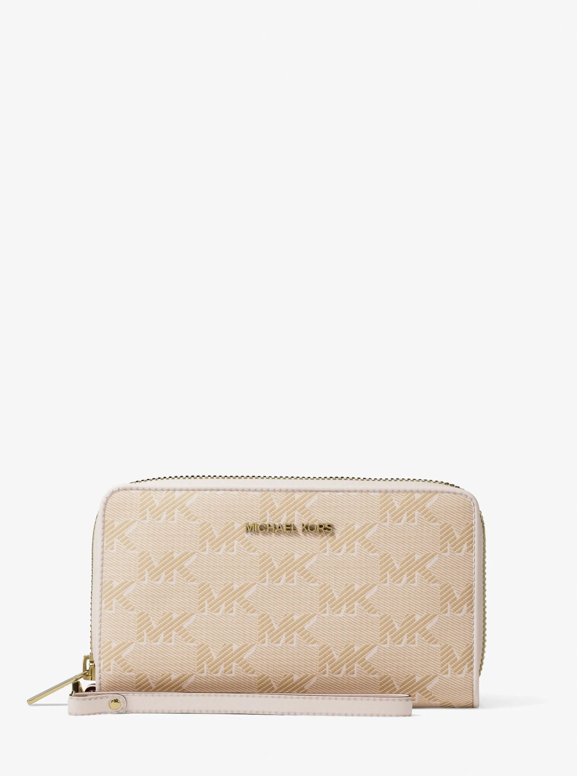 Michael Kors Jet Set Travel Large Logo Jacquard Smartphone Wallet - Preorder