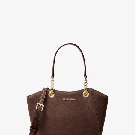 Michael Kors Jet Set Travel Small Convertible Crossbody Bag - Preorder — Nutmeg