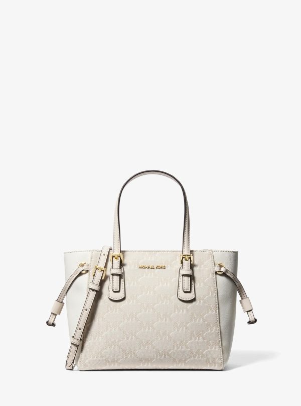 Michael Kors Voyager Extra-Small Logo Jacquard Convertible Crossbody Bag - Preorder