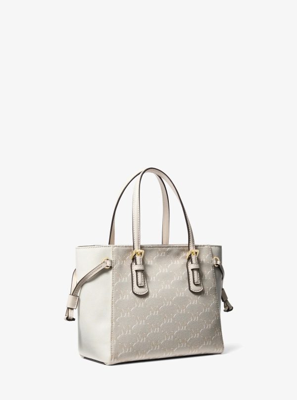 Michael Kors Voyager Extra-Small Logo Jacquard Convertible Crossbody Bag - Preorder