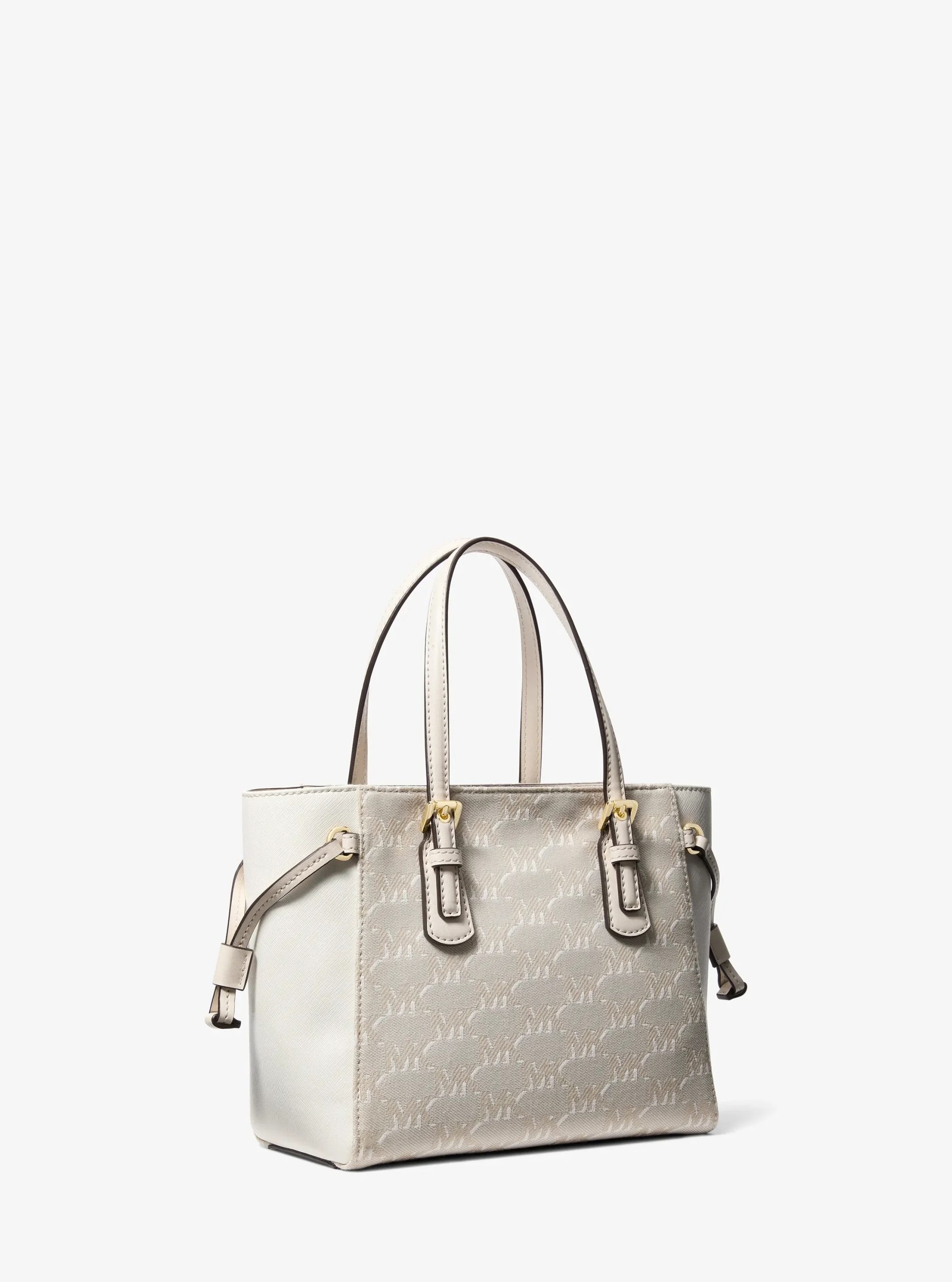 Michael Kors Voyager Extra-Small Logo Jacquard Convertible Crossbody Bag - Preorder - Image 3