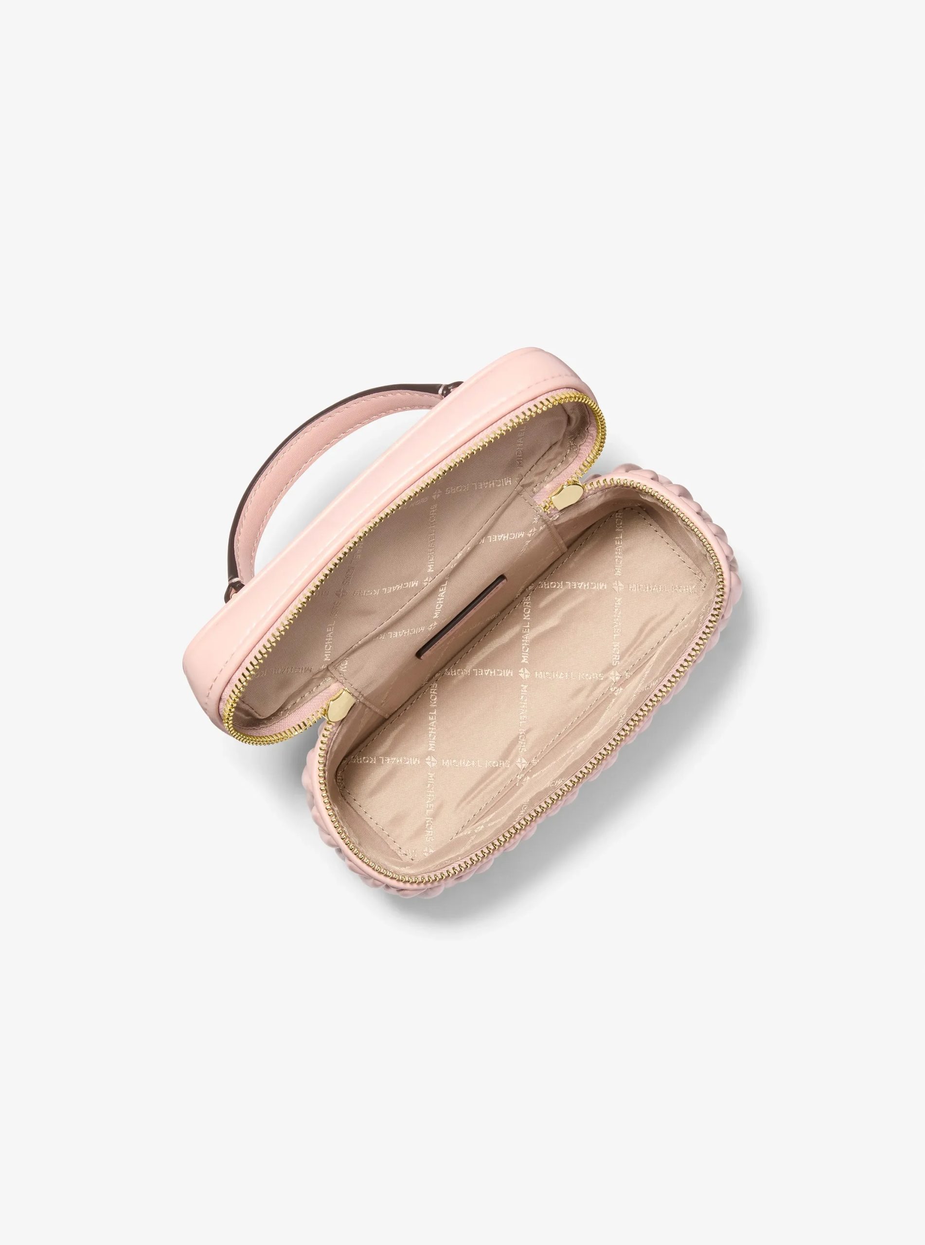 Michael Kors Vivi Small Matelassé Burnished Vanity Crossbody Bag - Preorder