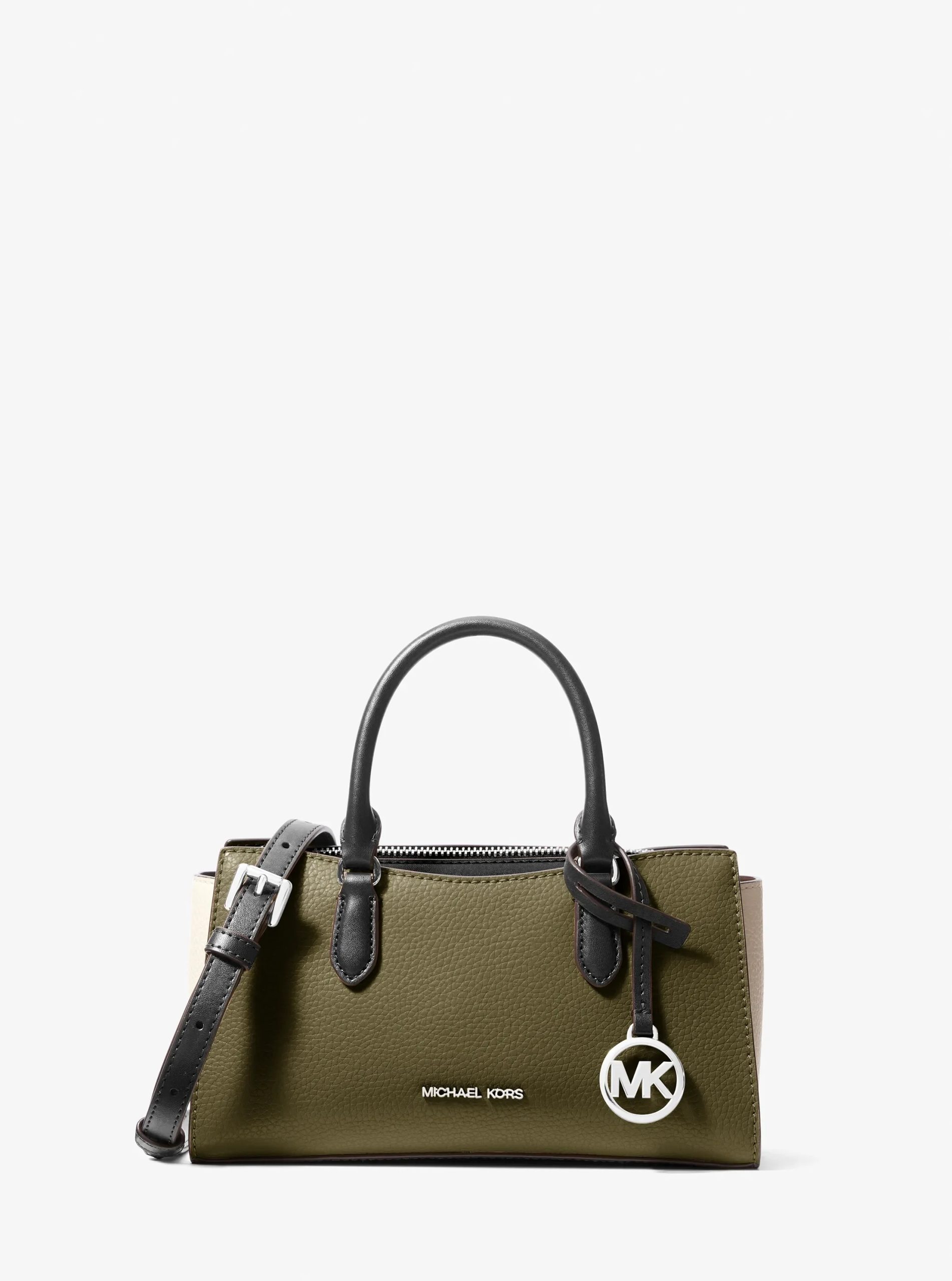 Michael Kors Arden Small Color-Block Leather Messenger Bag - Preorder