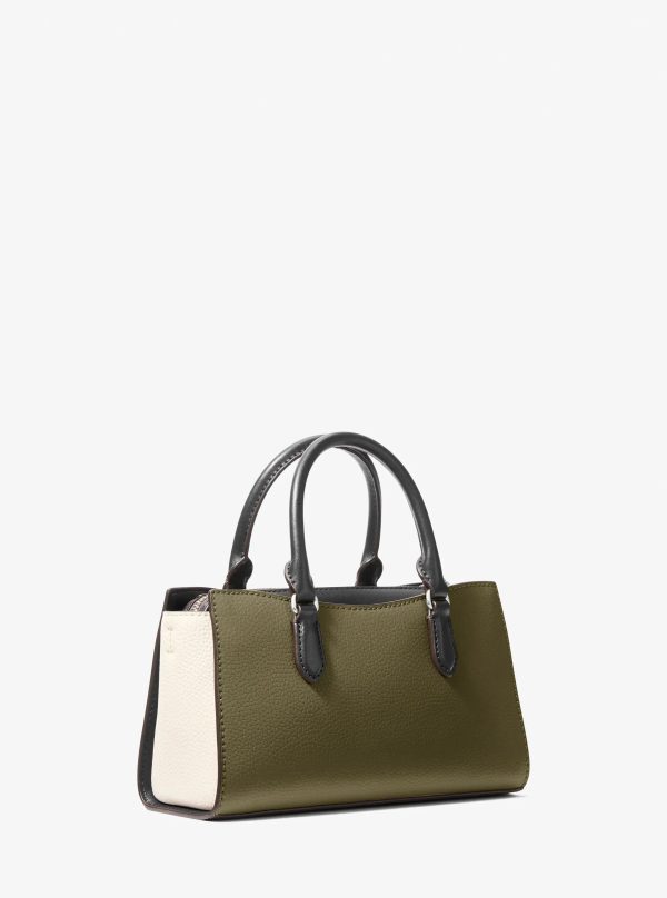 Michael Kors Arden Small Color-Block Leather Messenger Bag - Preorder
