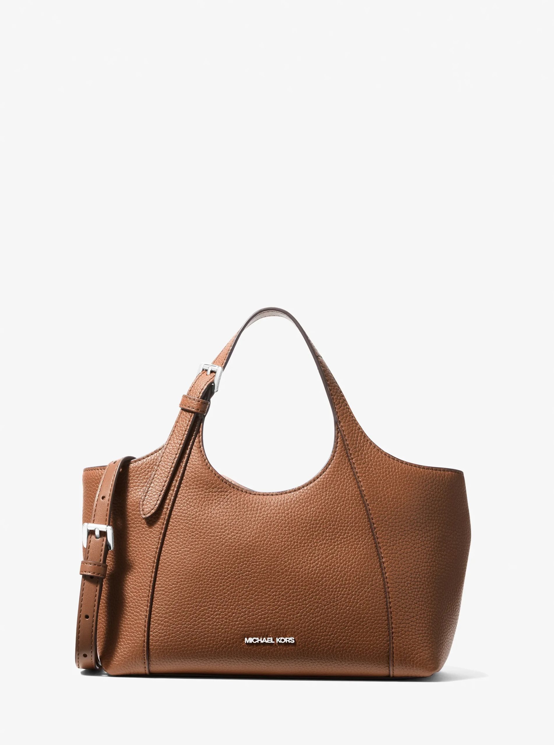 Michael Kors Bernie Small Pebbled Leather Satchel - Preorder