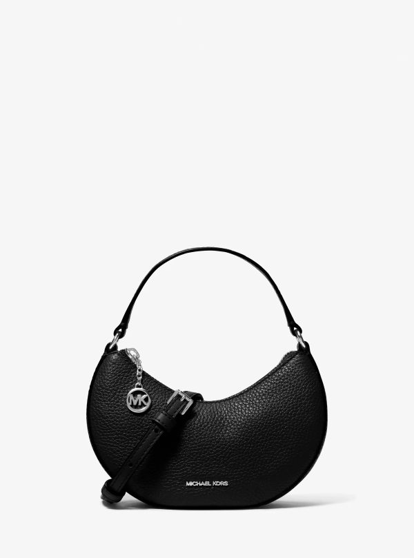 Michael Kors Roey Extra-Small Pebbled Leather Convertible Crescent Crossbody Bag - Preorder
