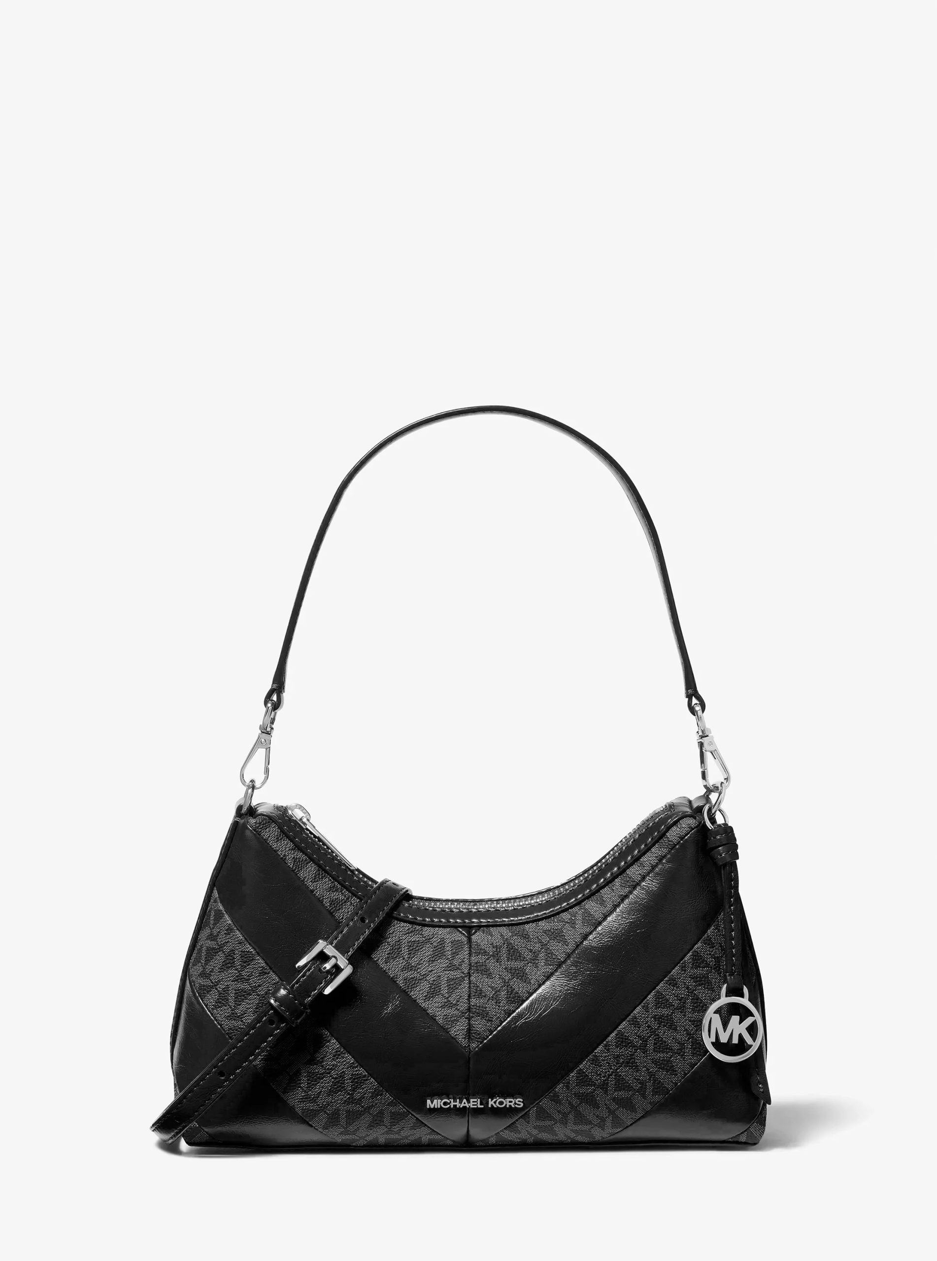 Michael Kors Sammy Small Signature Logo and Patent Convertible Crossbody Bag - Preorder