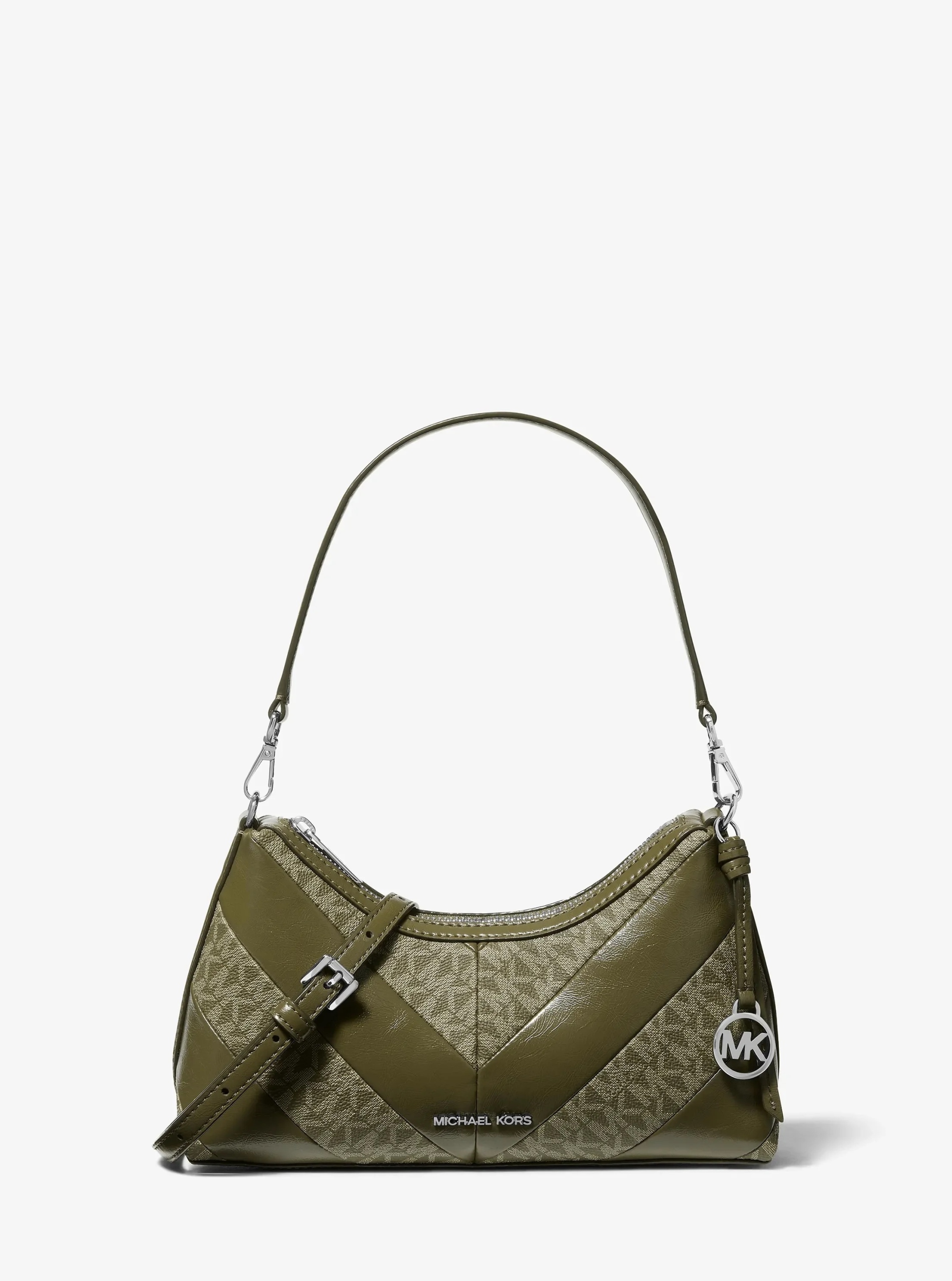 Michael Kors Sammy Small Signature Logo and Patent Convertible Crossbody Bag - Preorder