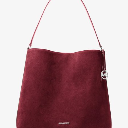 Michael Kors Sammy Large Hobo Shoulder Bag - Preorder — Maroon