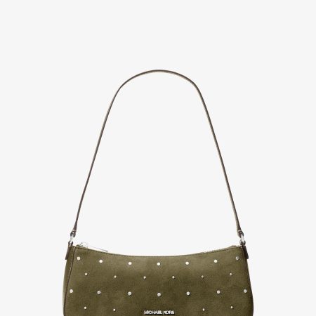 Michael Kors Sammy Small Studded Pochette - Preorder — Olive