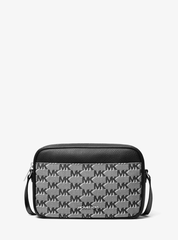 Michael Kors Jet Set Travel Large Logo Jacquard Camera Crossbody Bag - Preorder