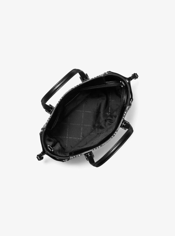Michael Kors Voyager Extra-Small Logo Jacquard Convertible Crossbody Bag - Preorder