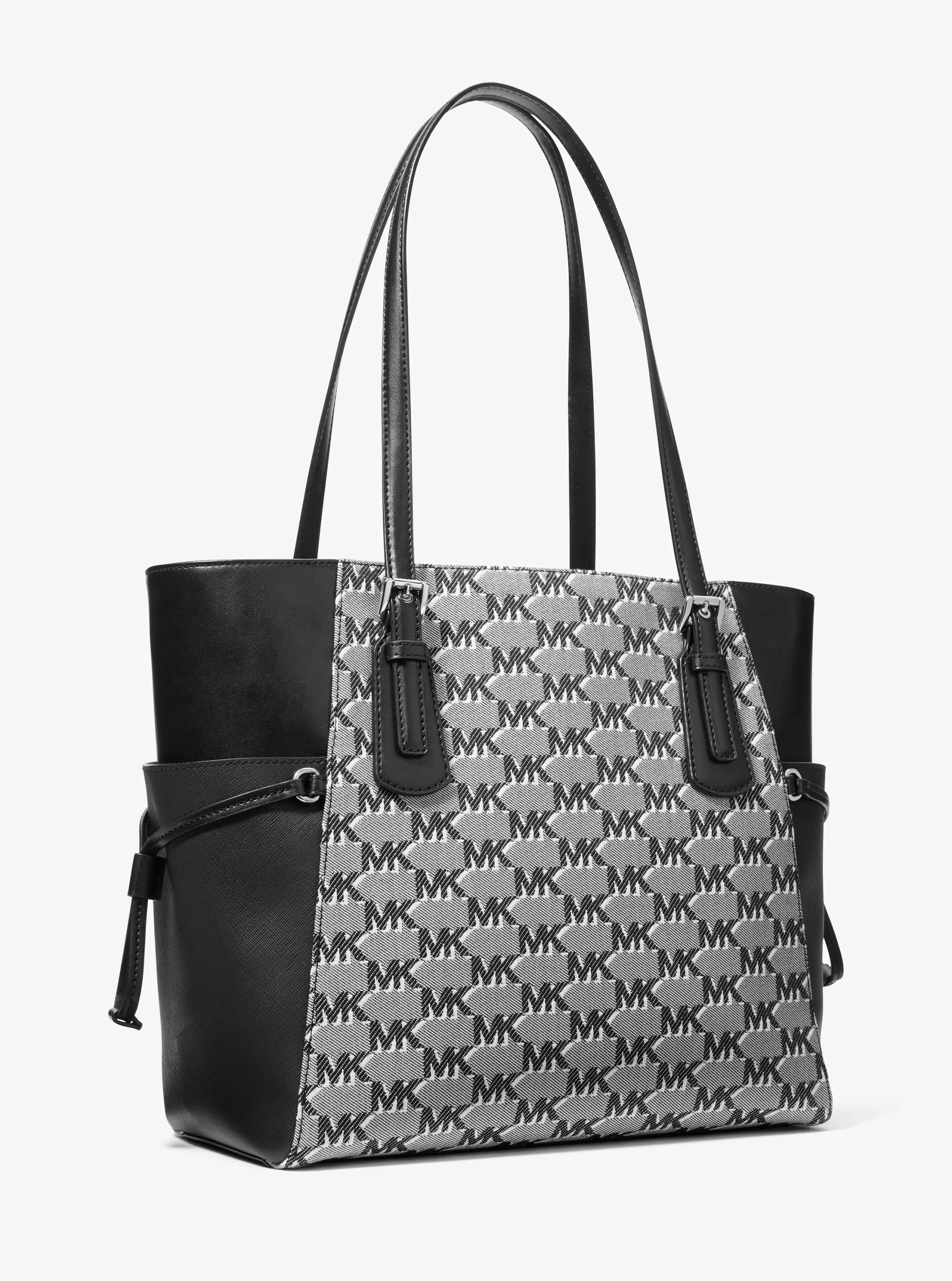 Michael Kors Voyager Large Logo Jacquard Tote Bag - Preorder