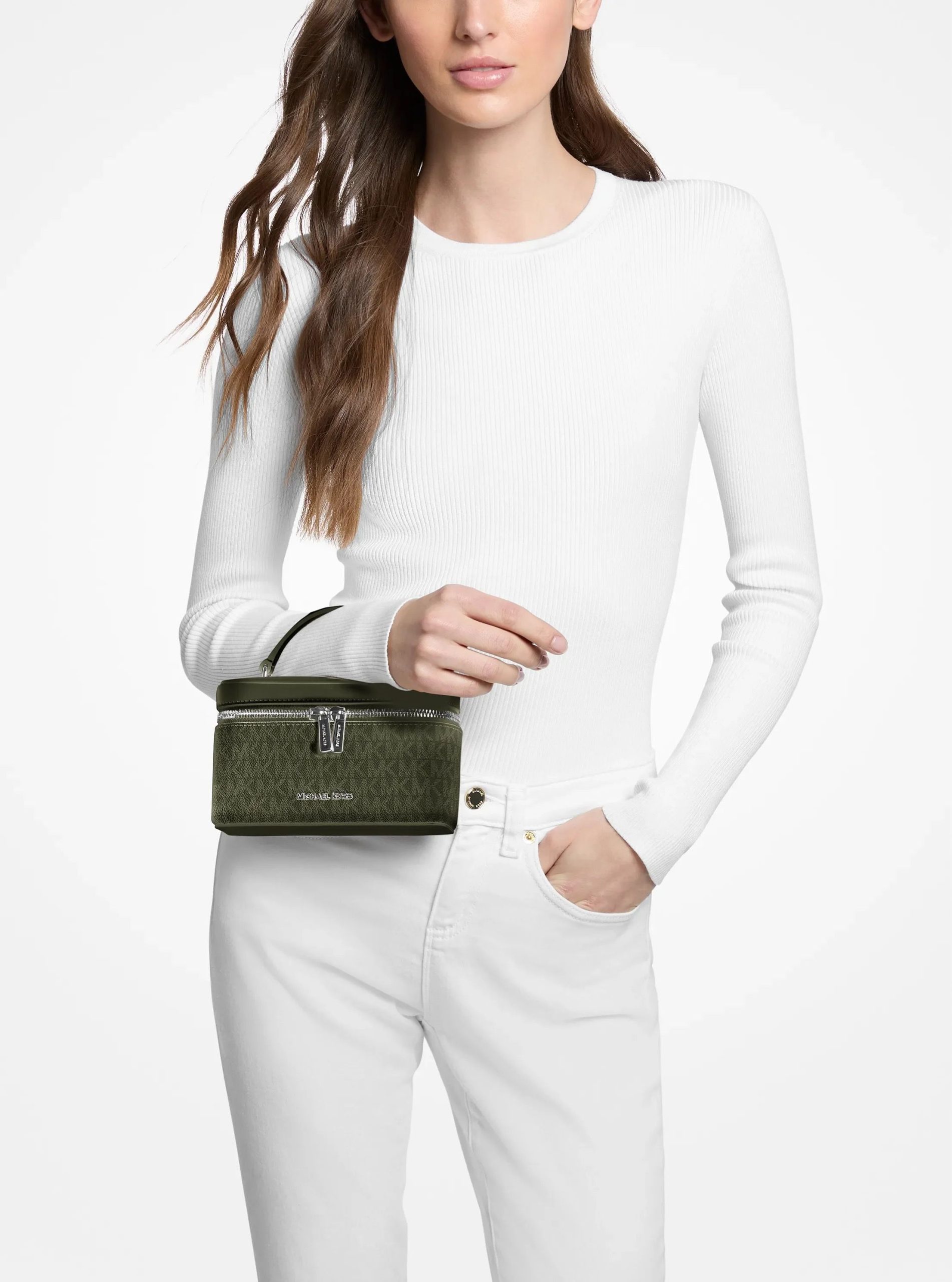 Michael Kors Vivi Small Signature Logo Vanity Crossbody Bag - Preorder