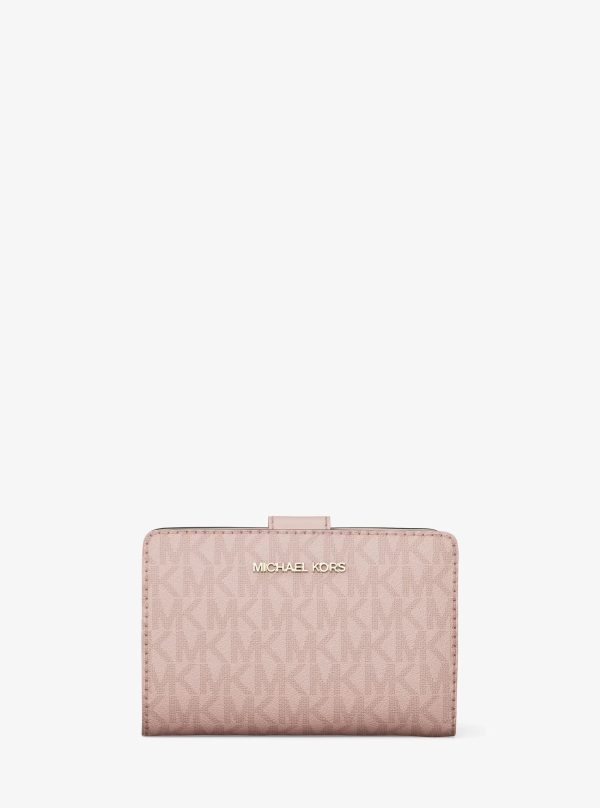 Michael Kors Jet Set Medium Signature Logo Bi-Fold Wallet - Preorder