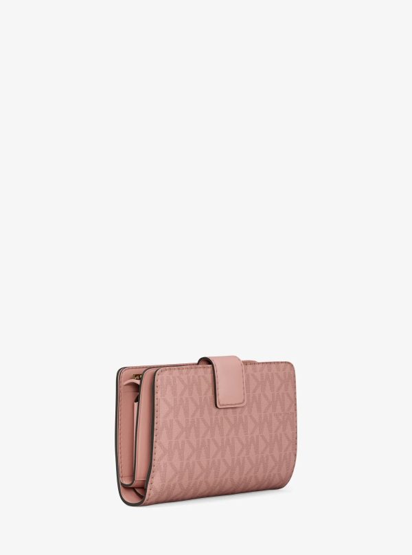 Michael Kors Jet Set Medium Signature Logo Bi-Fold Wallet - Preorder