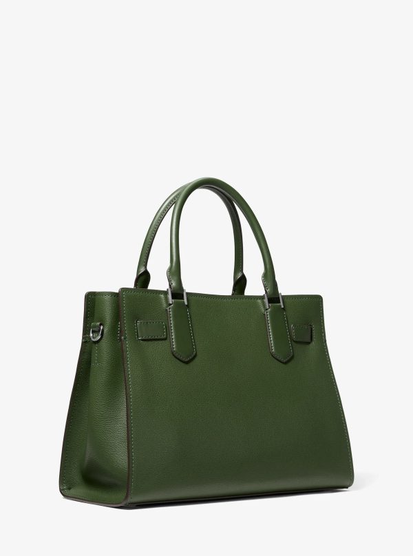 Michael Kors Landon Medium Leather Satchel - Preorder