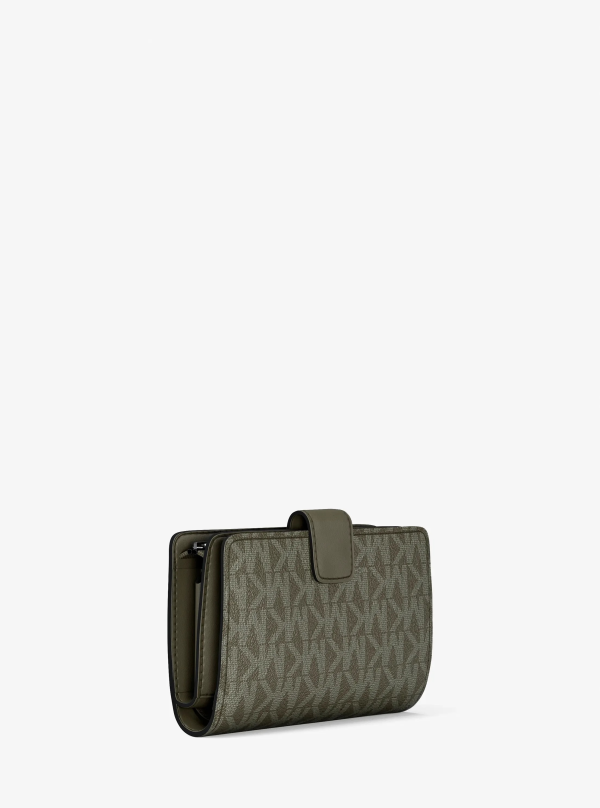 Michael Kors Jet Set Travel Medium Signature Logo Wallet - Preorder
