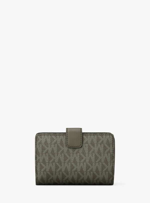 Michael Kors Jet Set Travel Medium Signature Logo Wallet - Preorder