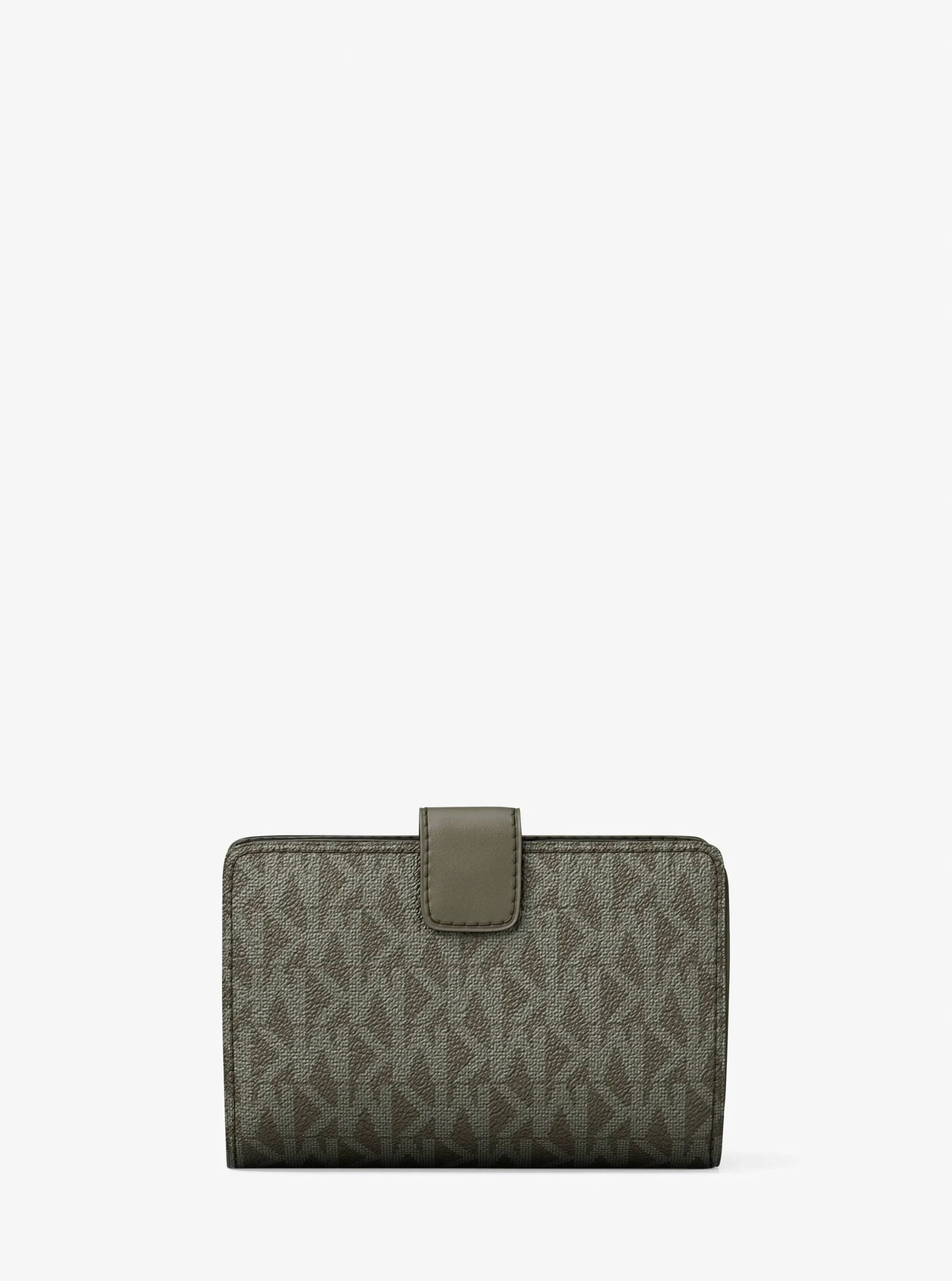 Michael Kors Jet Set Travel Medium Signature Logo Wallet - Preorder - Image 4