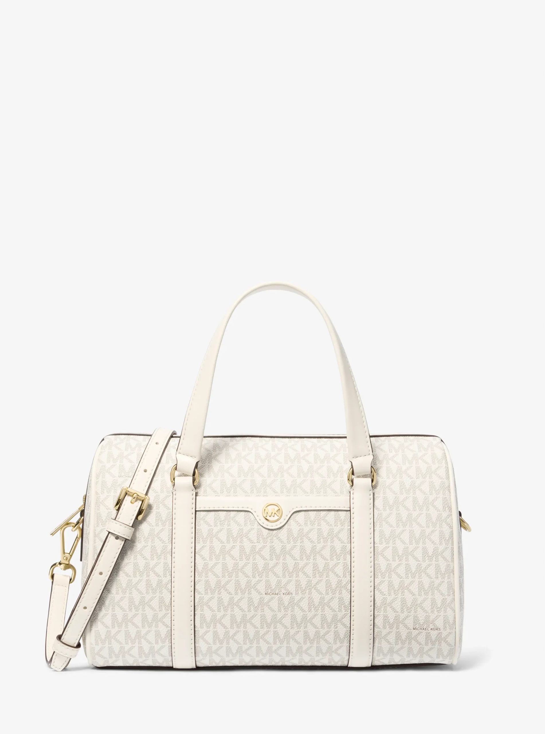 Michael Kors Jet Set Travel Medium Signature Logo Duffel Crossbody Bag - Preorder