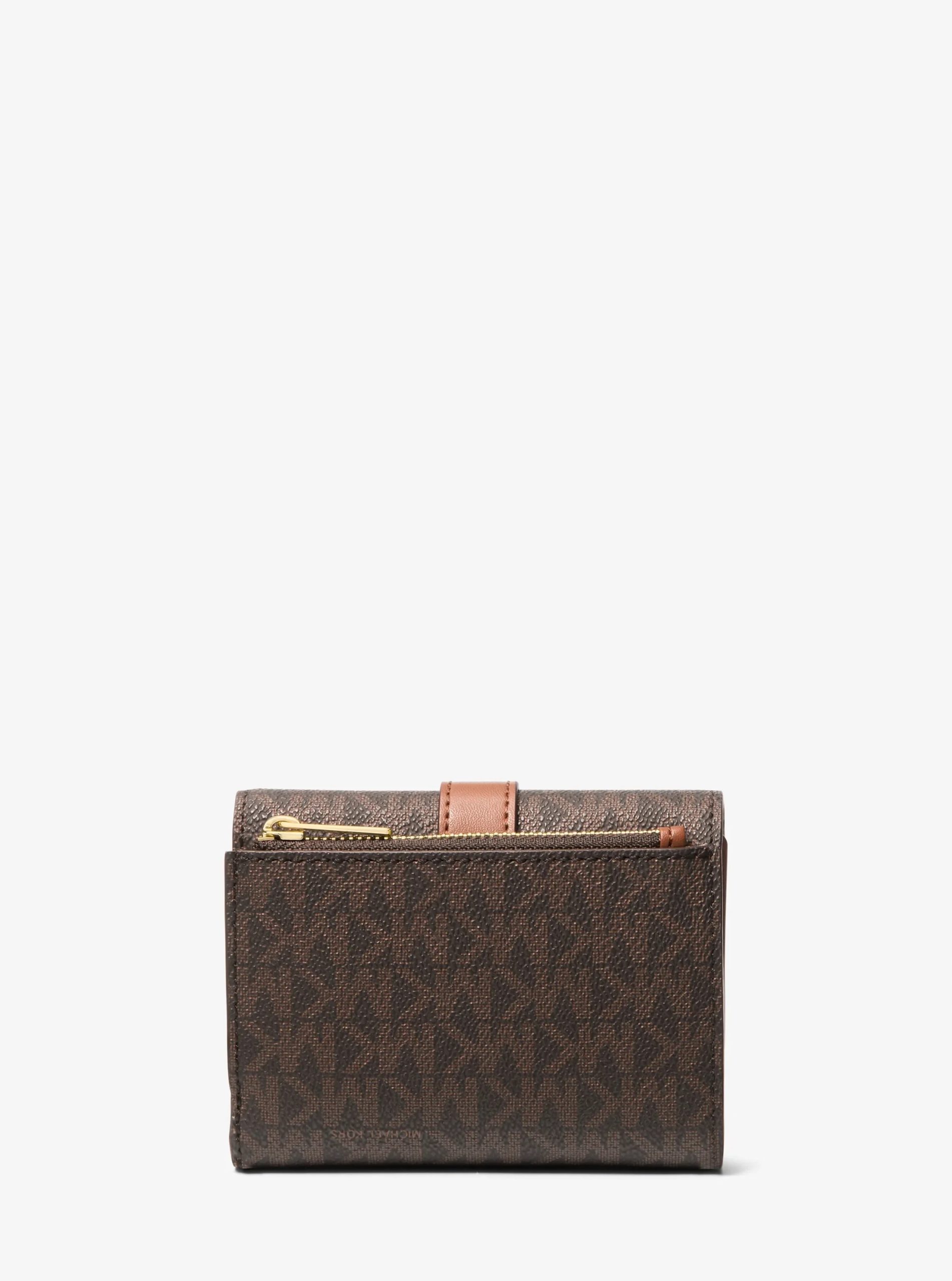 Michael Kors Greenwich Medium Signature Logo Trifold Wallet - Preorder