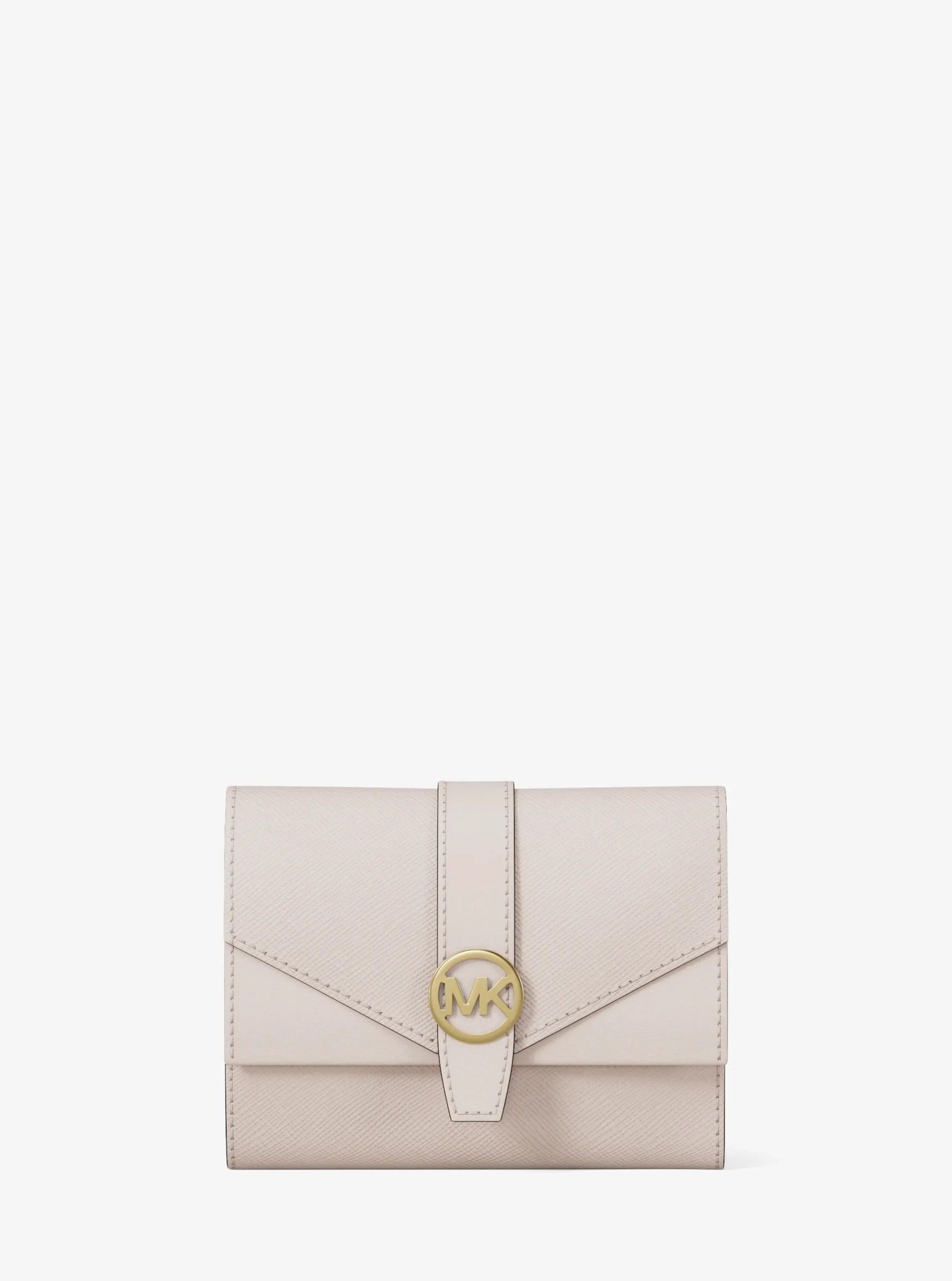 Michael Kors Greenwich Medium Saffiano Leather Trifold Wallet - Preorder