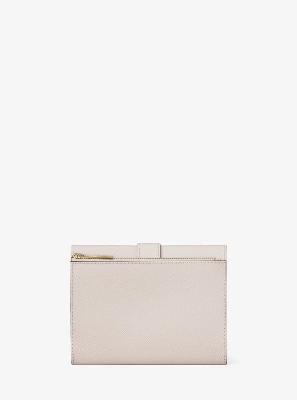 Michael Kors Greenwich Medium Saffiano Leather Trifold Wallet - Preorder