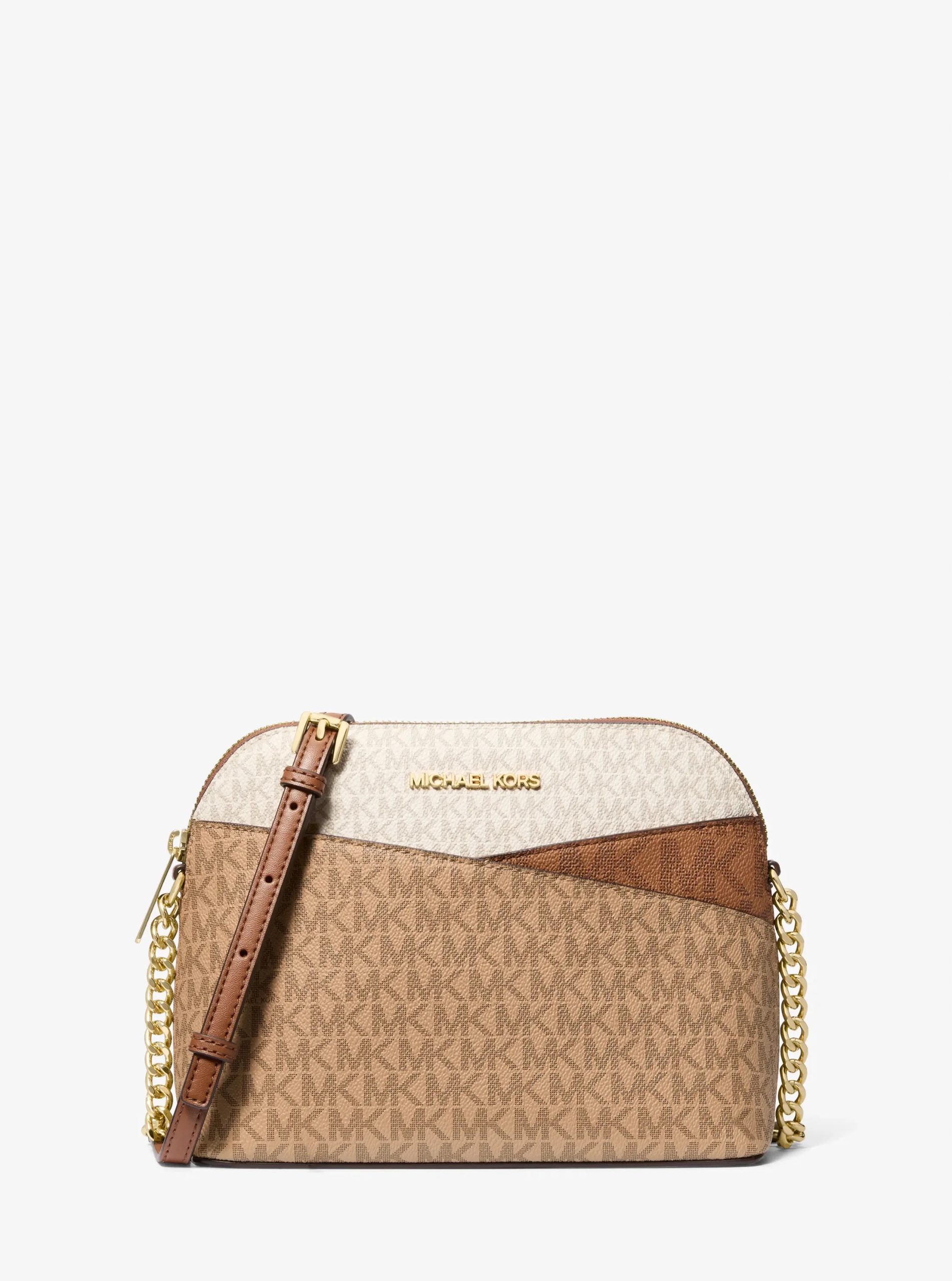 Michael Kors Jet Set Travel Medium Color-Block Signature Logo Crossbody Bag - Preorder