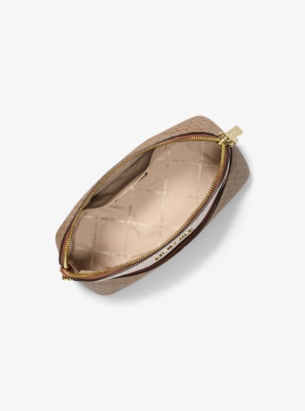 Michael Kors Jet Set Travel Medium Color-Block Signature Logo Crossbody Bag - Preorder