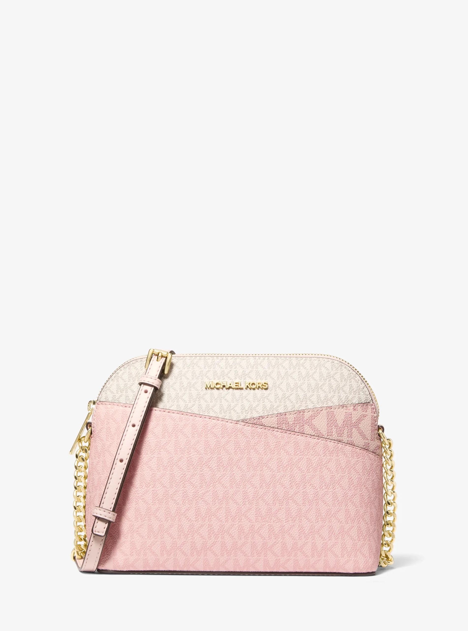 Michael Kors Jet Set Travel Medium Color-Block Signature Logo Crossbody Bag - Preorder