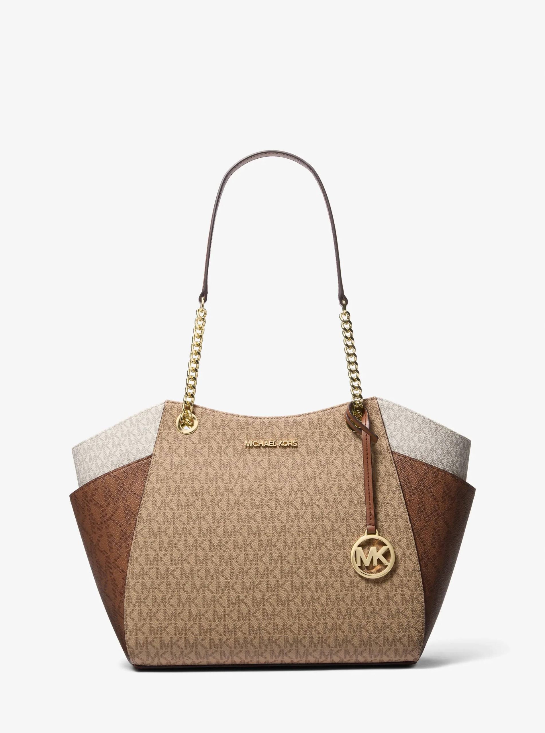 Michael Kors Jet Set Large Color-Block Signature Logo Tote Bag - Preorder