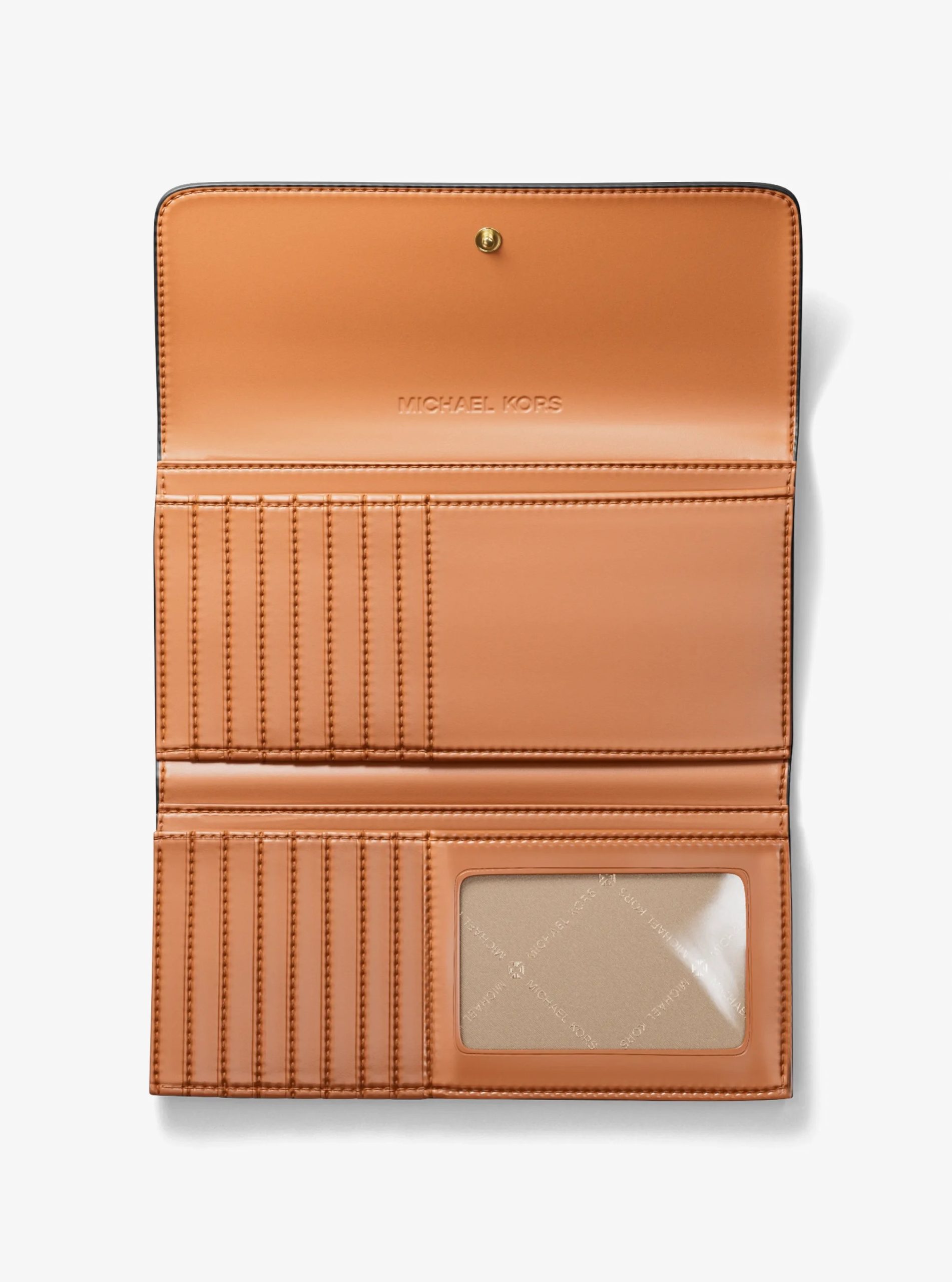 Michael Kors Jet Set Large Signature Logo Tri-Fold Wallet - Preorder