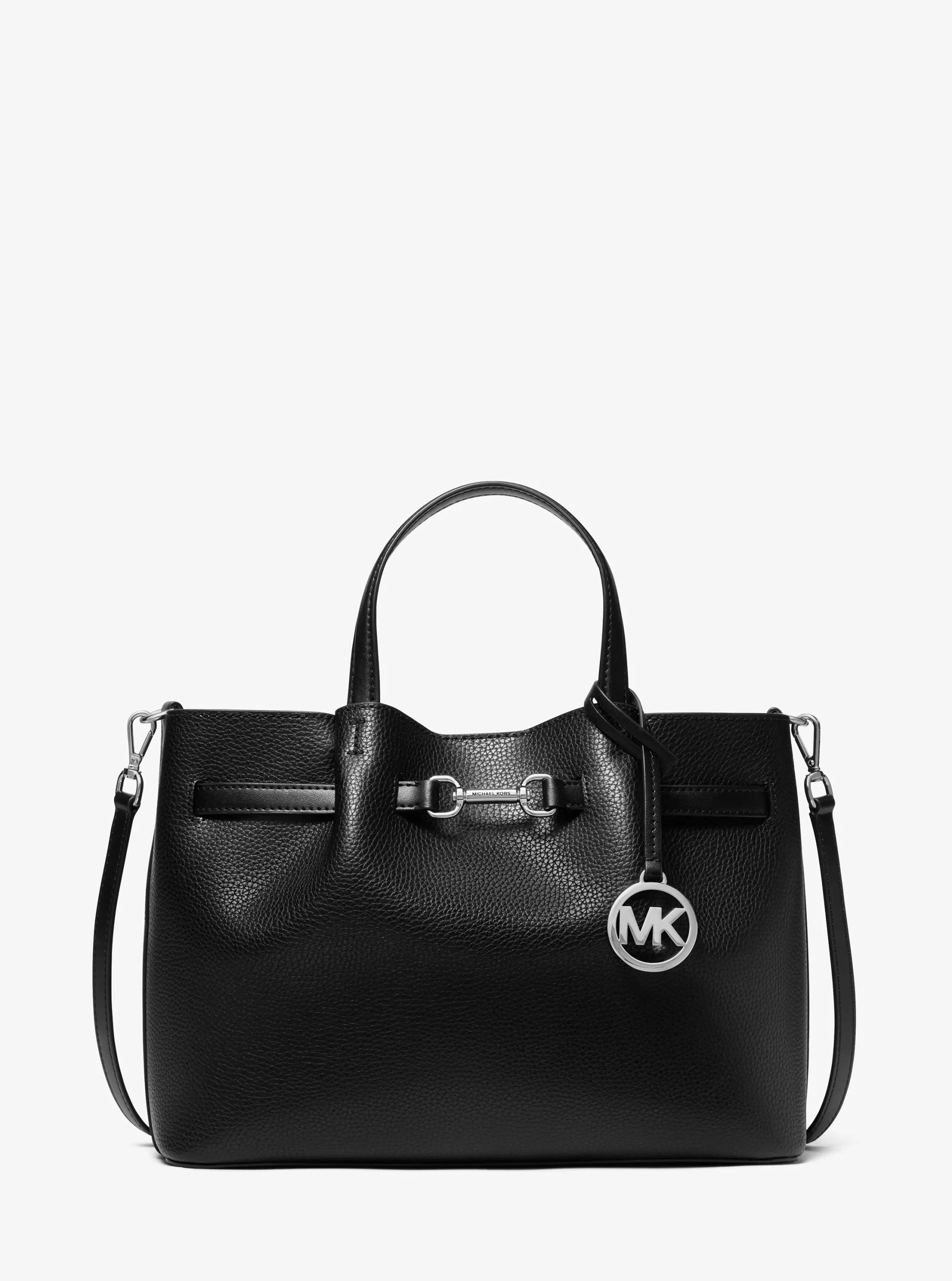 Michael Kors Carson Medium Pebbled Leather Satchel - Preorder