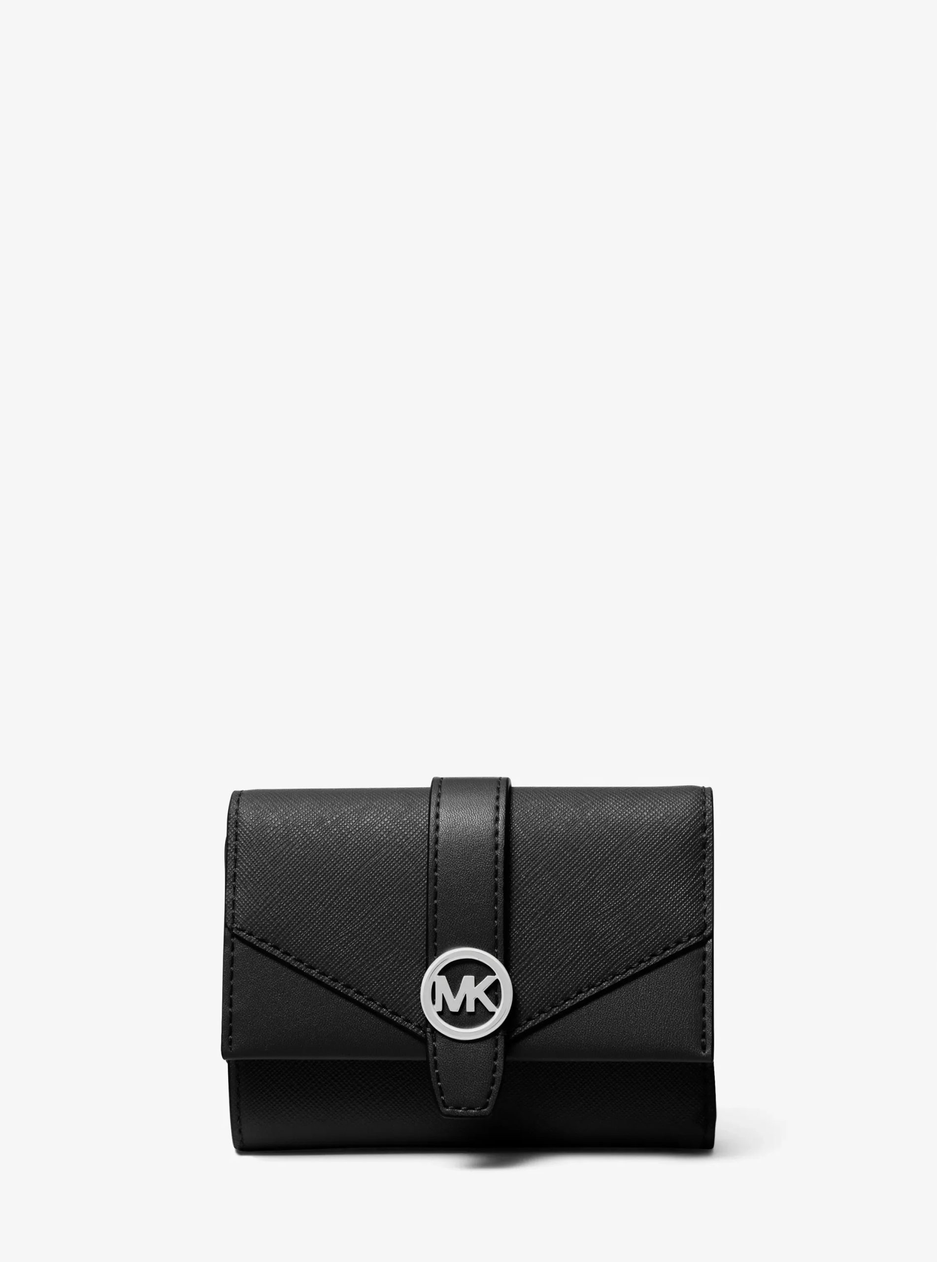 Michael Kors Greenwich Medium Leather Trifold Wallet - Preorder