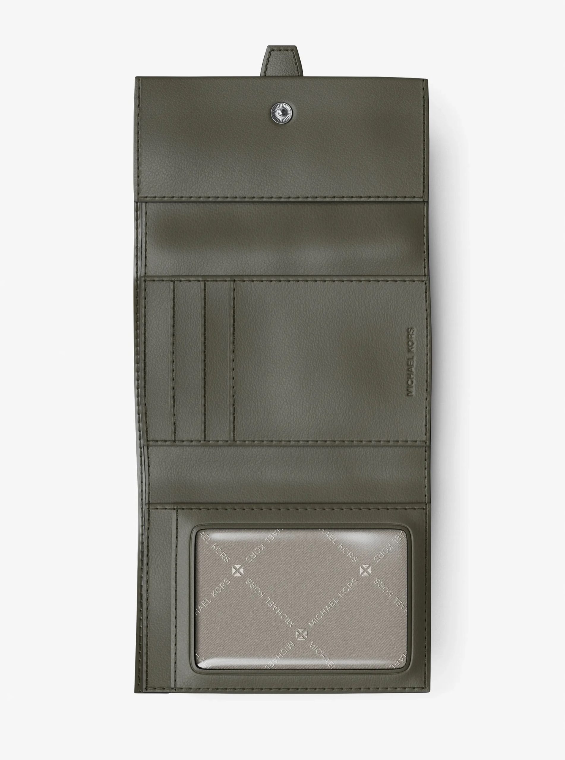 Michael Kors Greenwich Medium Leather Trifold Wallet - Preorder