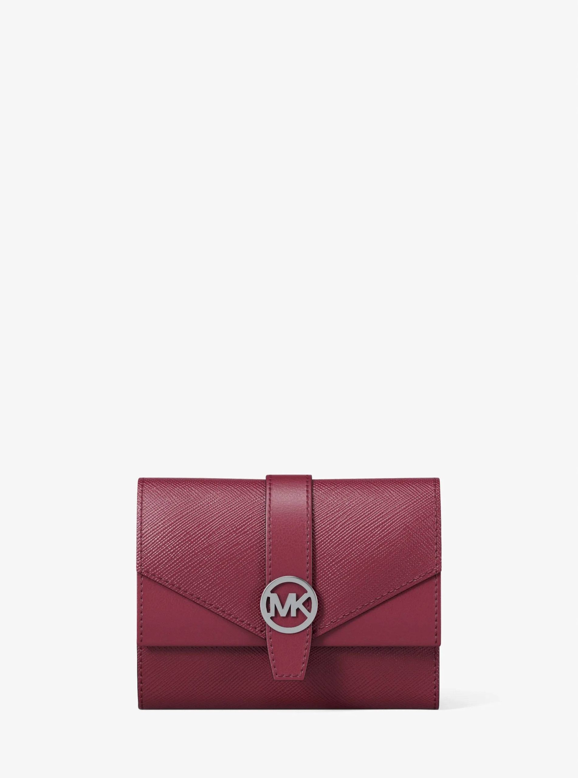 Michael Kors Greenwich Medium Leather Trifold Wallet - Preorder