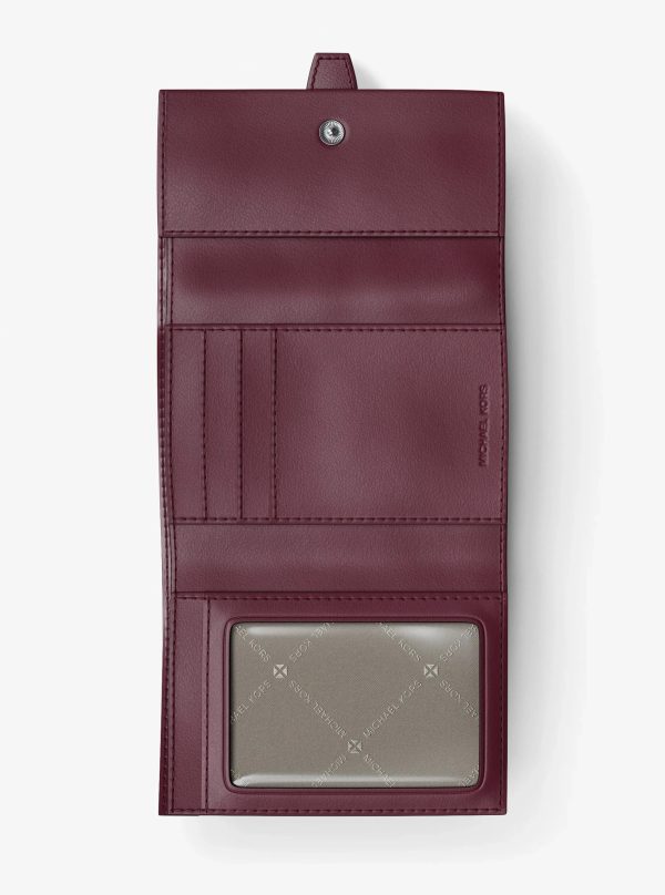 Michael Kors Greenwich Medium Leather Trifold Wallet - Preorder