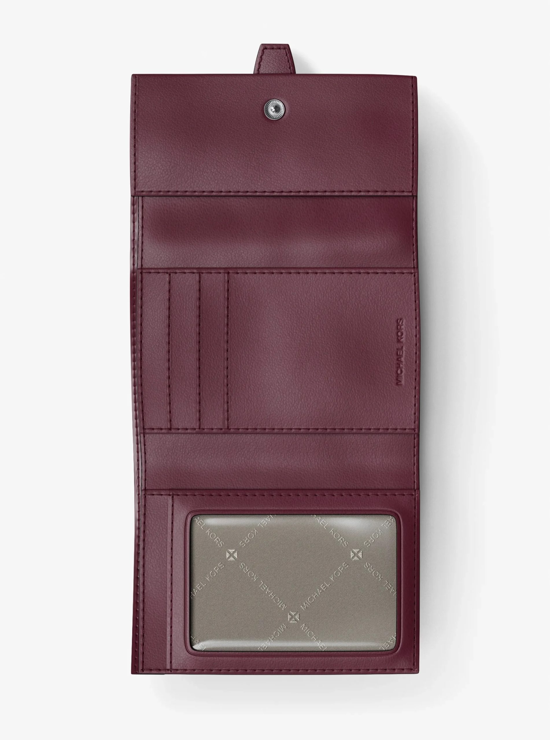 Michael Kors Greenwich Medium Leather Trifold Wallet - Preorder