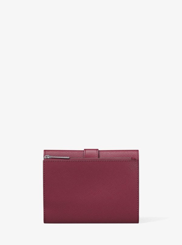 Michael Kors Greenwich Medium Leather Trifold Wallet - Preorder