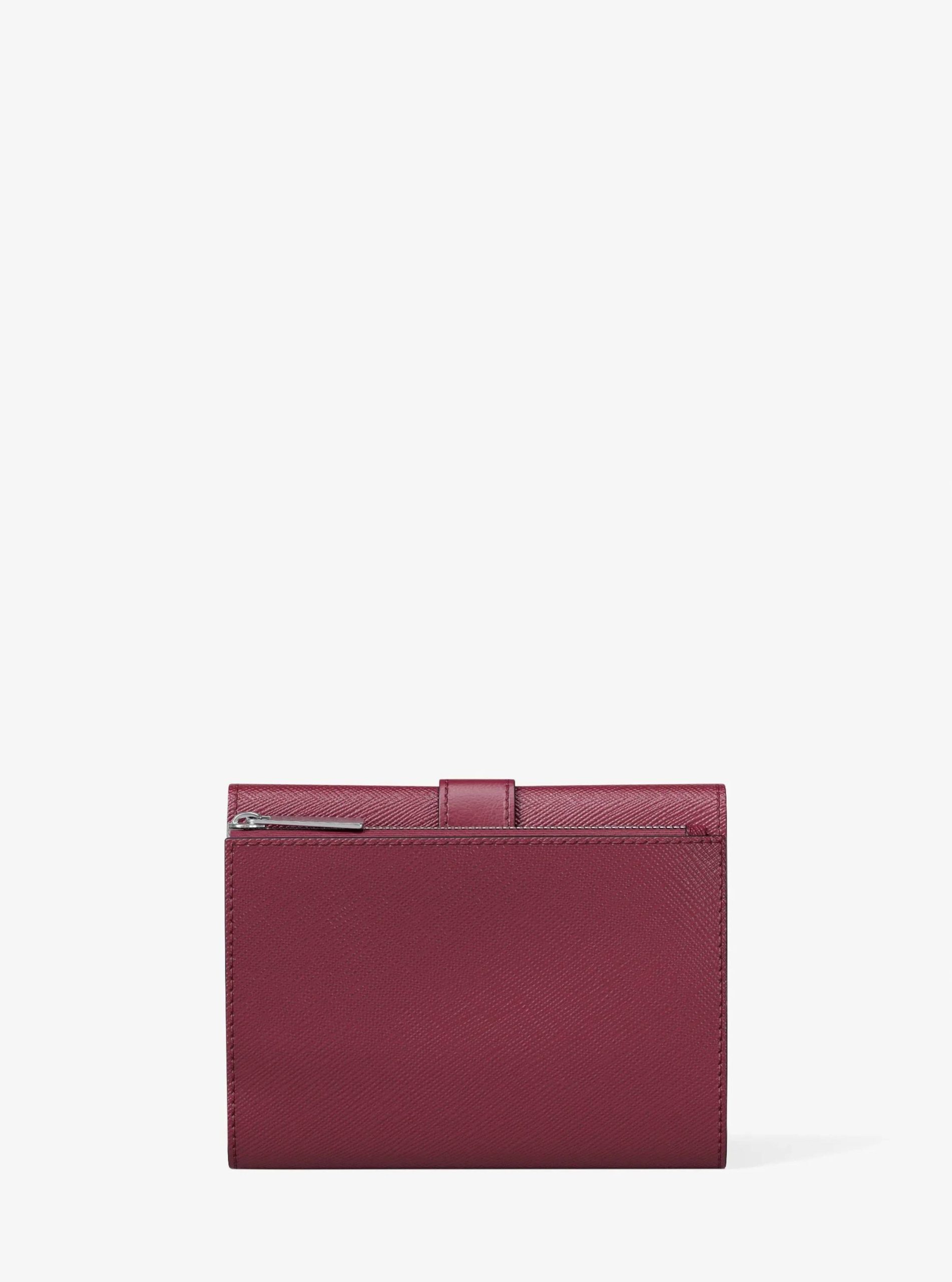 Michael Kors Greenwich Medium Leather Trifold Wallet - Preorder